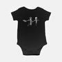 Bibappu Fiction-baby basic onesie-blackhand