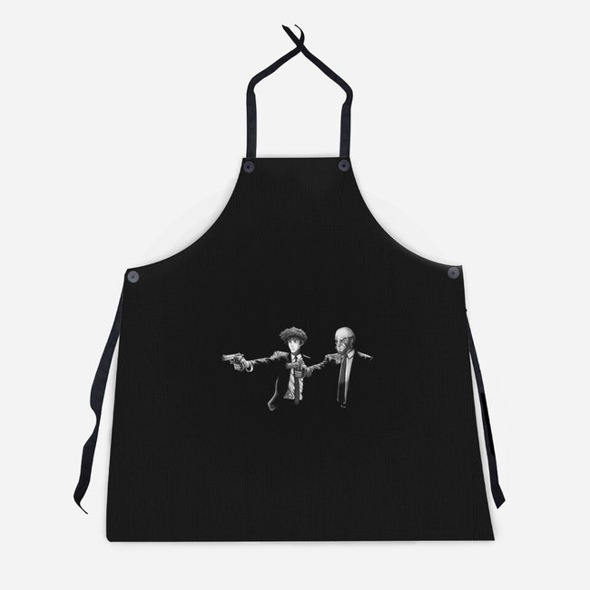 Bibappu Fiction-unisex kitchen apron-blackhand