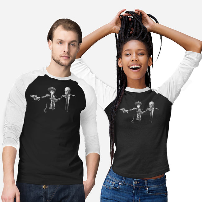 Bibappu Fiction-unisex baseball tee-blackhand