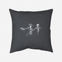 Bibappu Fiction-none removable cover w insert throw pillow-blackhand