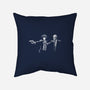 Bibappu Fiction-none removable cover w insert throw pillow-blackhand