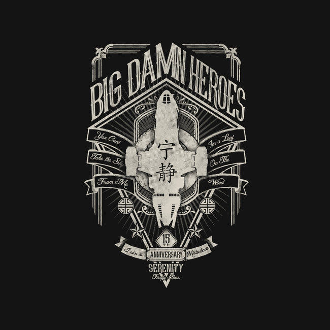 Big Damn Heroes-dog basic pet tank-Arinesart