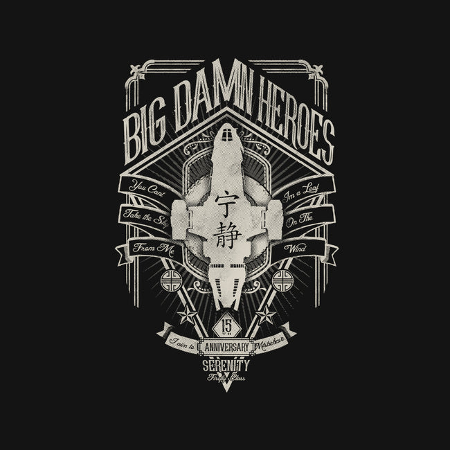 Big Damn Heroes-none removable cover w insert throw pillow-Arinesart