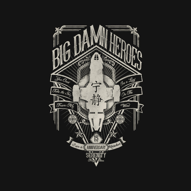 Big Damn Heroes-none stretched canvas-Arinesart