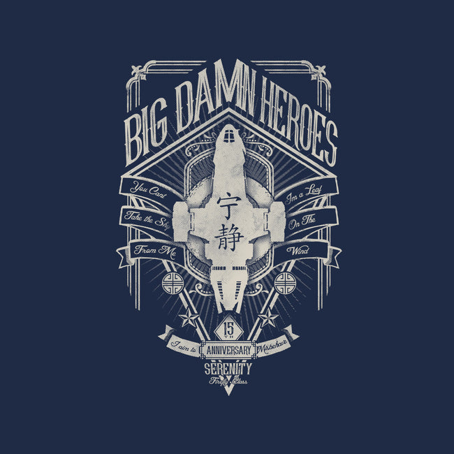 Big Damn Heroes-none stretched canvas-Arinesart
