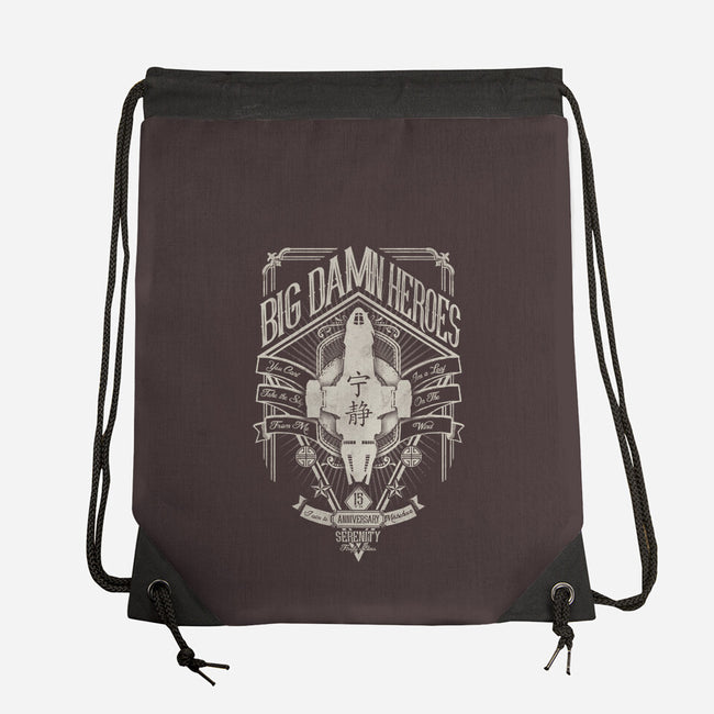 Big Damn Heroes-none drawstring bag-Arinesart