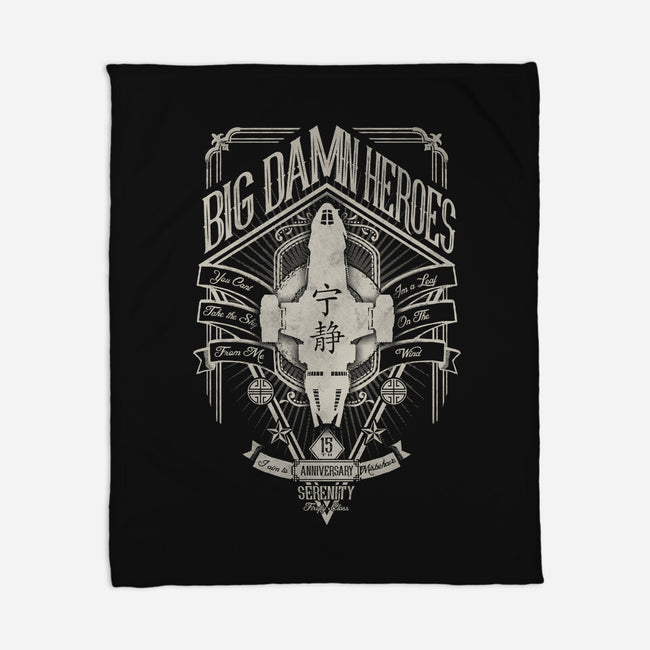 Big Damn Heroes-none fleece blanket-Arinesart