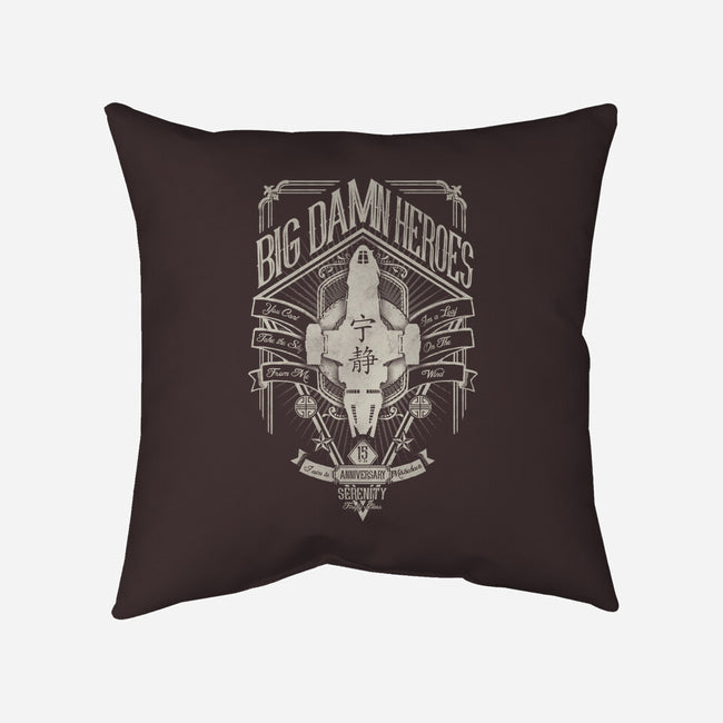 Big Damn Heroes-none non-removable cover w insert throw pillow-Arinesart