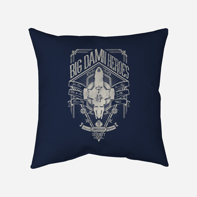 Big Damn Heroes-none non-removable cover w insert throw pillow-Arinesart