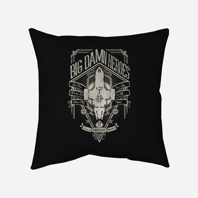 Big Damn Heroes-none removable cover w insert throw pillow-Arinesart