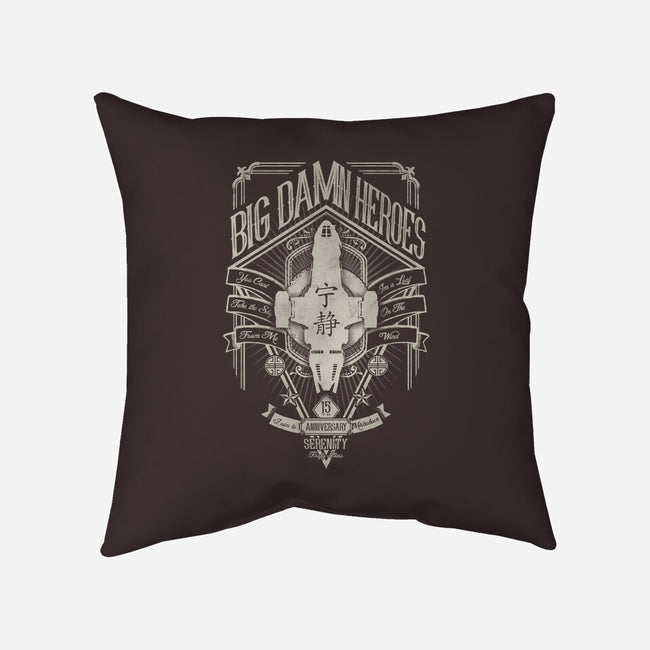 Big Damn Heroes-none removable cover w insert throw pillow-Arinesart