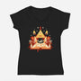 Bill-womens v-neck tee-Minilla