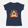 Bill-womens v-neck tee-Minilla