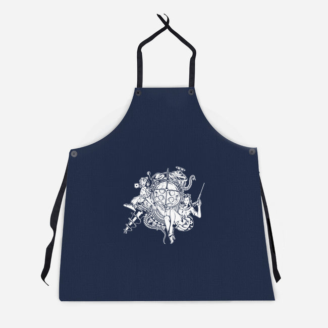 BioGraffiti-unisex kitchen apron-Fearcheck