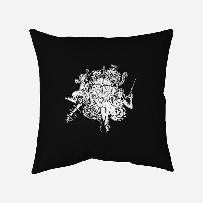 BioGraffiti-none removable cover w insert throw pillow-Fearcheck