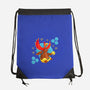 Bird and Bear 64-none drawstring bag-Miranda Dressler