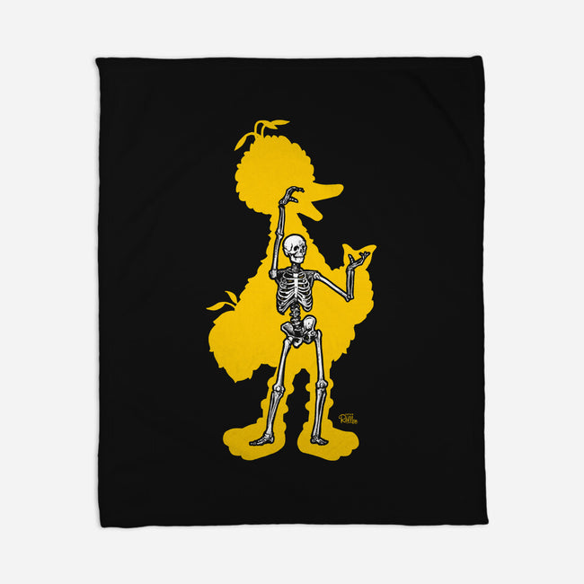 Bird X-Ray-none fleece blanket-Captain Ribman