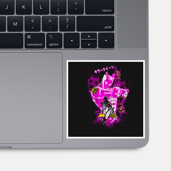 Bites the Dust-none glossy sticker-Genesis993
