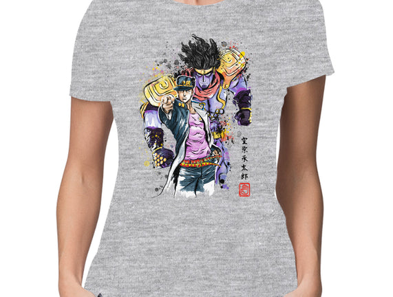 Bizarre Adventure Watercolor