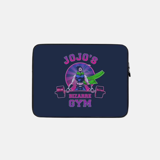 Bizarre Gym-none zippered laptop sleeve-ddjvigo