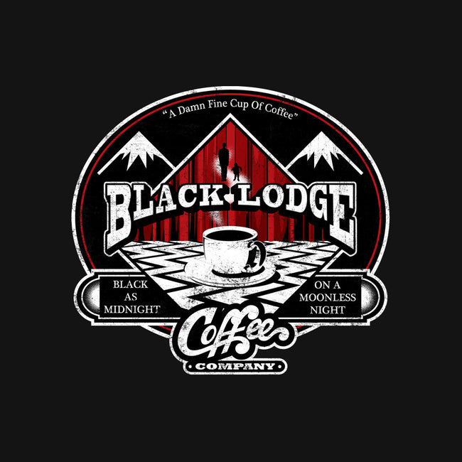 Black Lodge Coffee Company-none removable cover w insert throw pillow-mephias