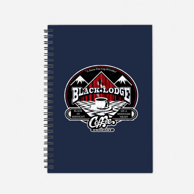 Black Lodge Coffee Company-none dot grid notebook-mephias