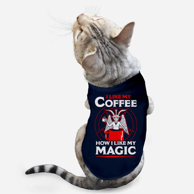Black Magic-cat basic pet tank-dumbshirts