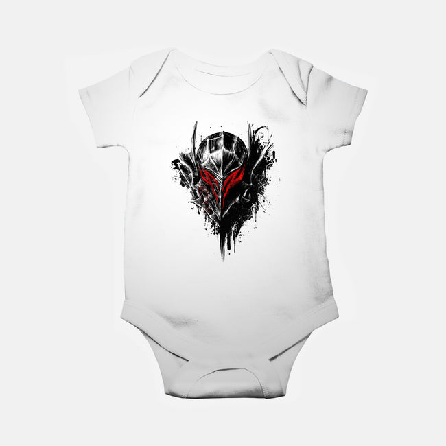 Black Warrior-baby basic onesie-alemaglia
