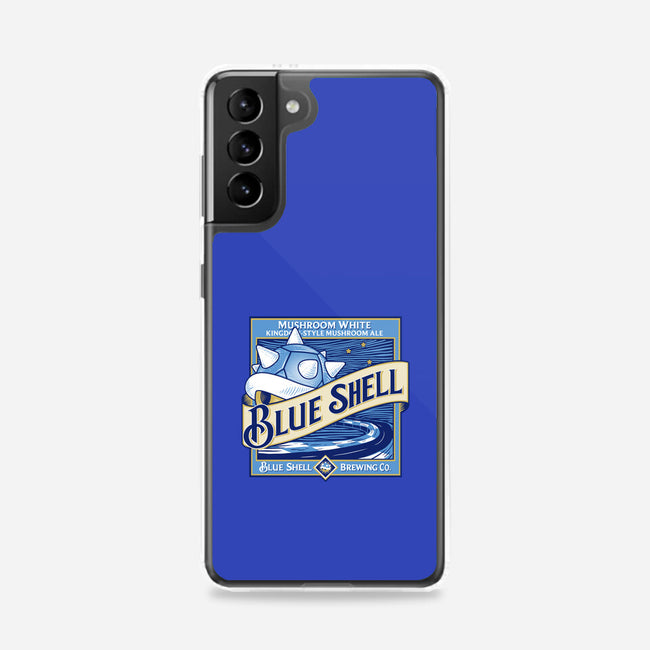 Blue Shell Beer-samsung snap phone case-KindaCreative