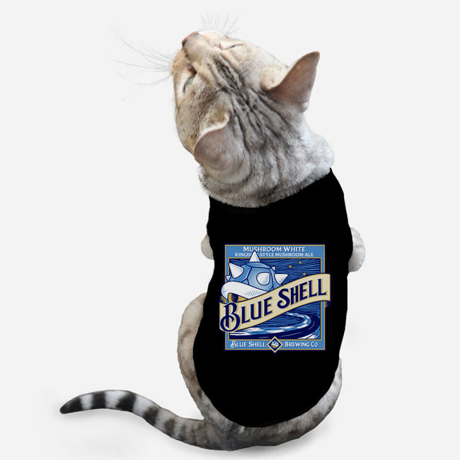Blue Shell Beer-cat basic pet tank-KindaCreative