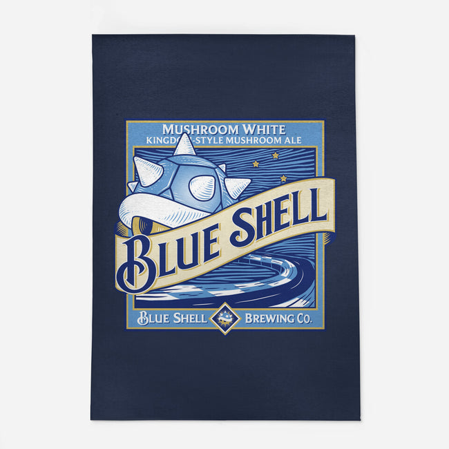 Blue Shell Beer-none indoor rug-KindaCreative