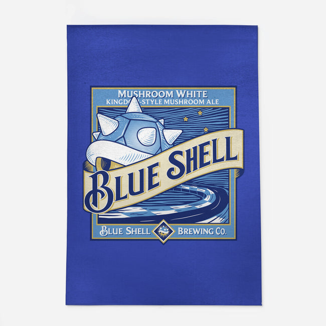Blue Shell Beer-none indoor rug-KindaCreative