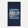 Blue Shell Beer-none beach towel-KindaCreative