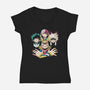 Boheromian Rhapsody-womens v-neck tee-angdzu