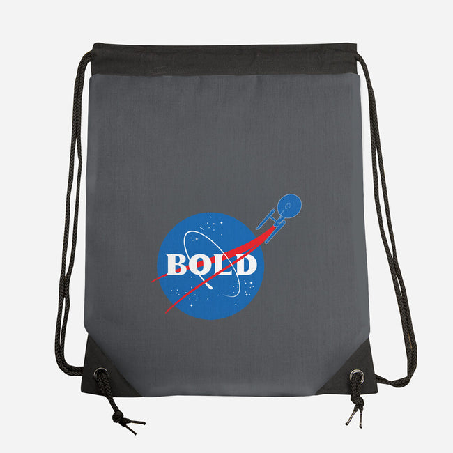 Bold-none drawstring bag-geekchic_tees