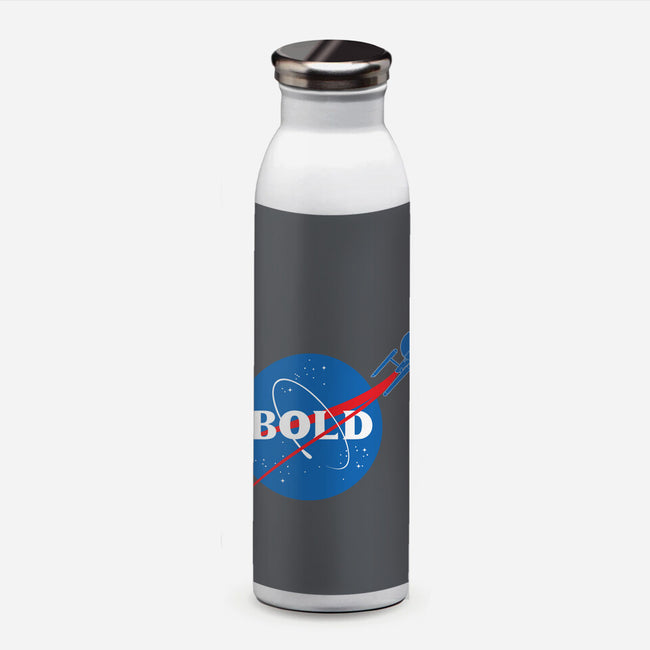 Bold-none water bottle drinkware-geekchic_tees