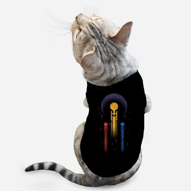 Boldly Go-cat basic pet tank-DJKopet