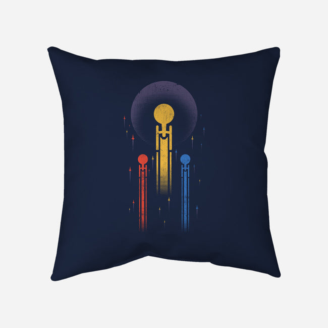 Boldly Go-none removable cover w insert throw pillow-DJKopet