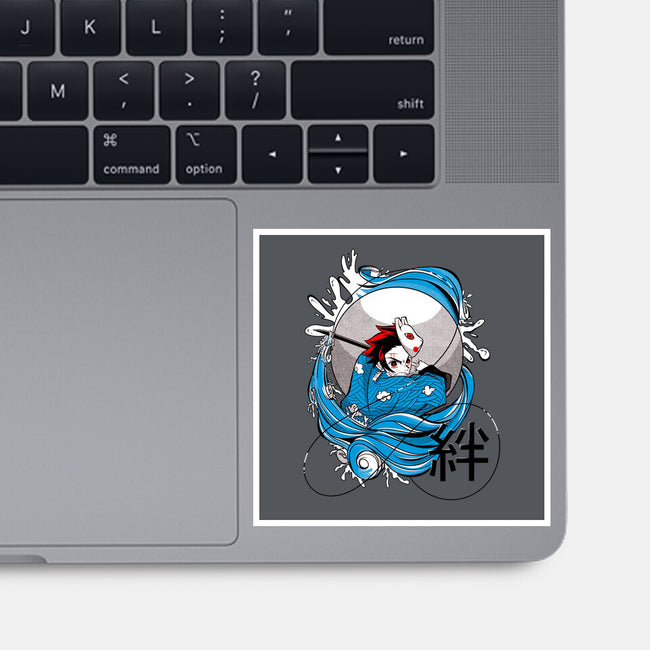 Bonds-none glossy sticker-yumie