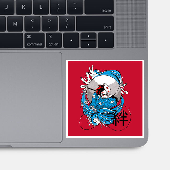 Bonds-none glossy sticker-yumie