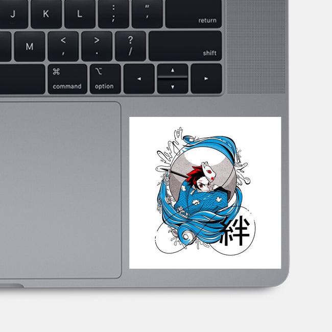 Bonds-none glossy sticker-yumie