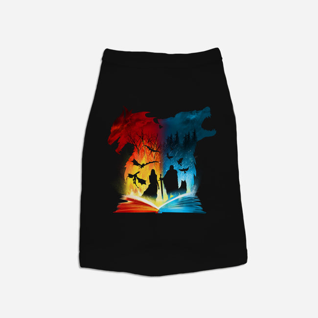 Book of Fire and Ice-cat basic pet tank-dandingeroz