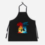 Book of Fire and Ice-unisex kitchen apron-dandingeroz