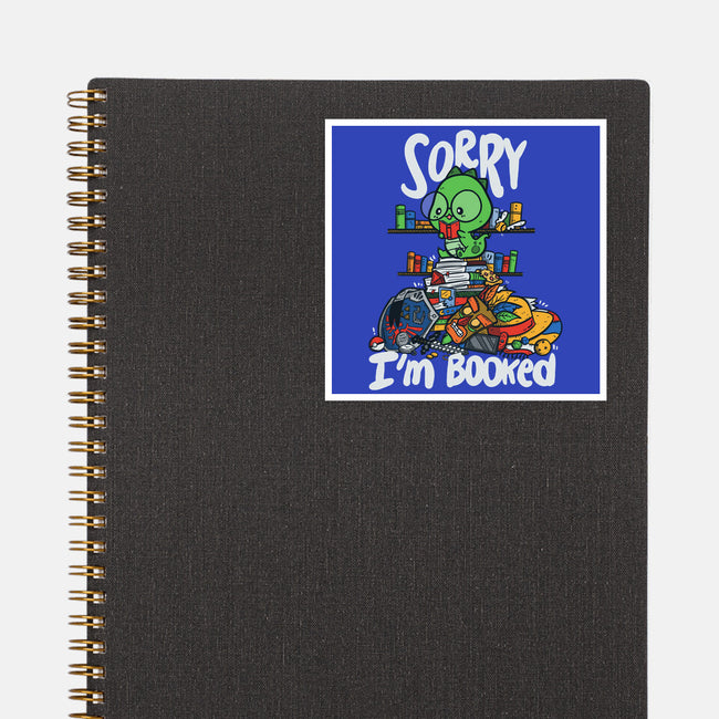Booked-none glossy sticker-TaylorRoss1