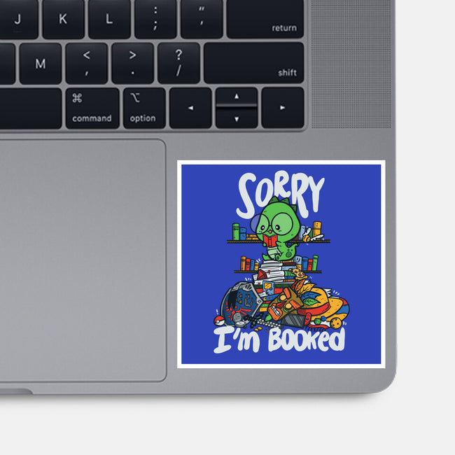 Booked-none glossy sticker-TaylorRoss1
