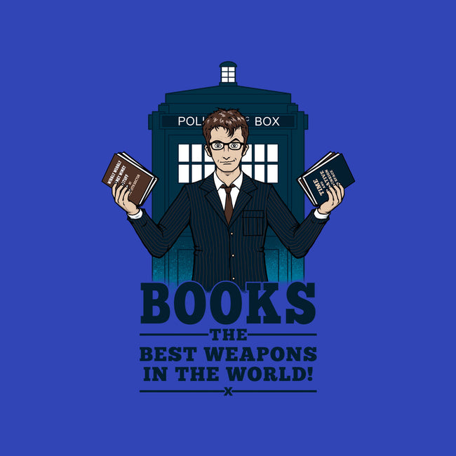 Books, The Best Weapons-none stretched canvas-pigboom