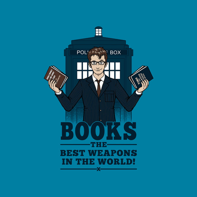 Books, The Best Weapons-none polyester shower curtain-pigboom