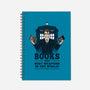 Books, The Best Weapons-none dot grid notebook-pigboom
