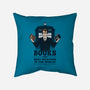 Books, The Best Weapons-none removable cover w insert throw pillow-pigboom