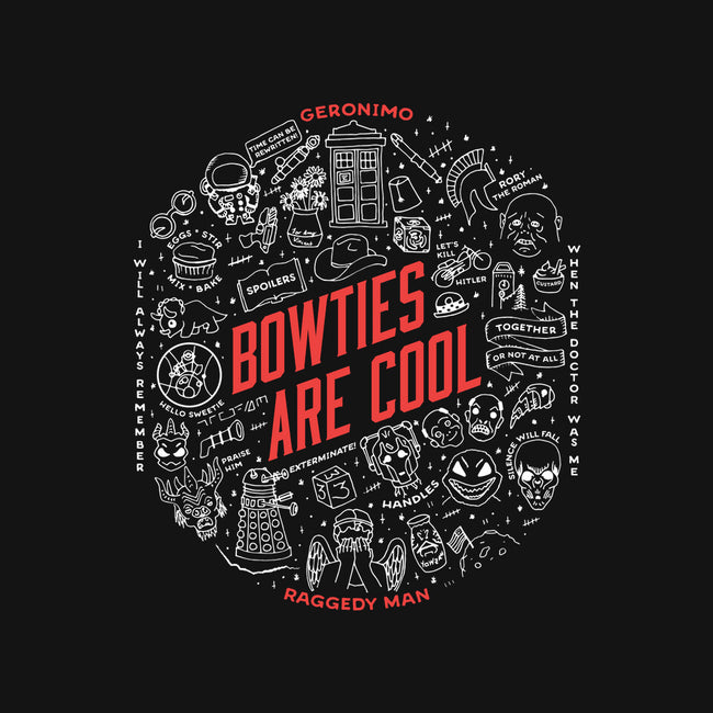 Bowties are Cool-womens v-neck tee-dmh2create